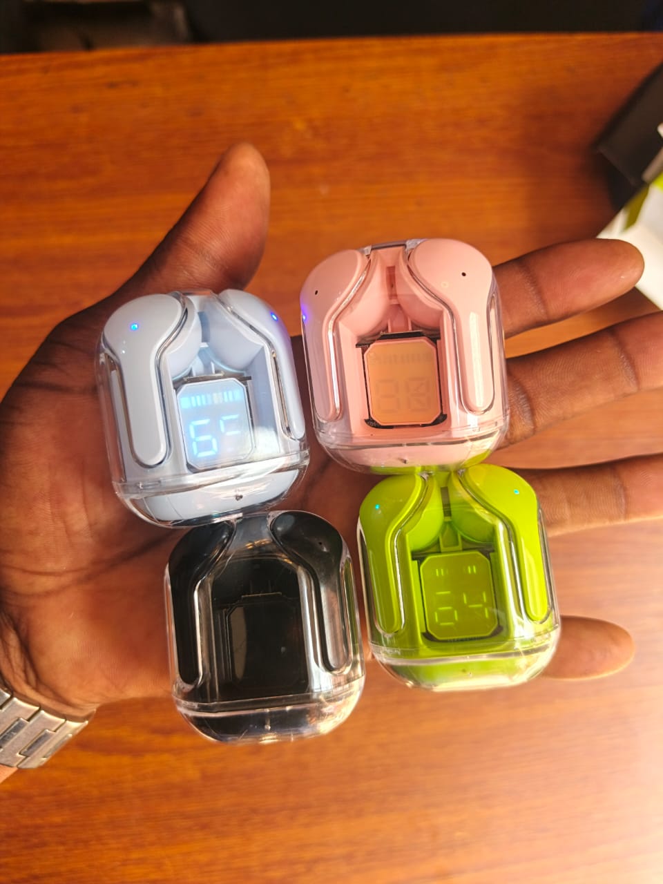 Ecouteurs bluetooth transparents