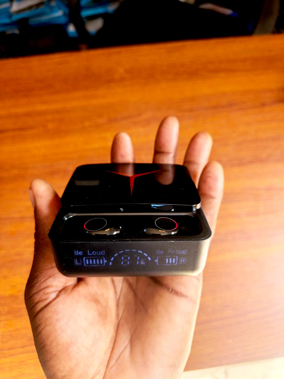 Black air pods