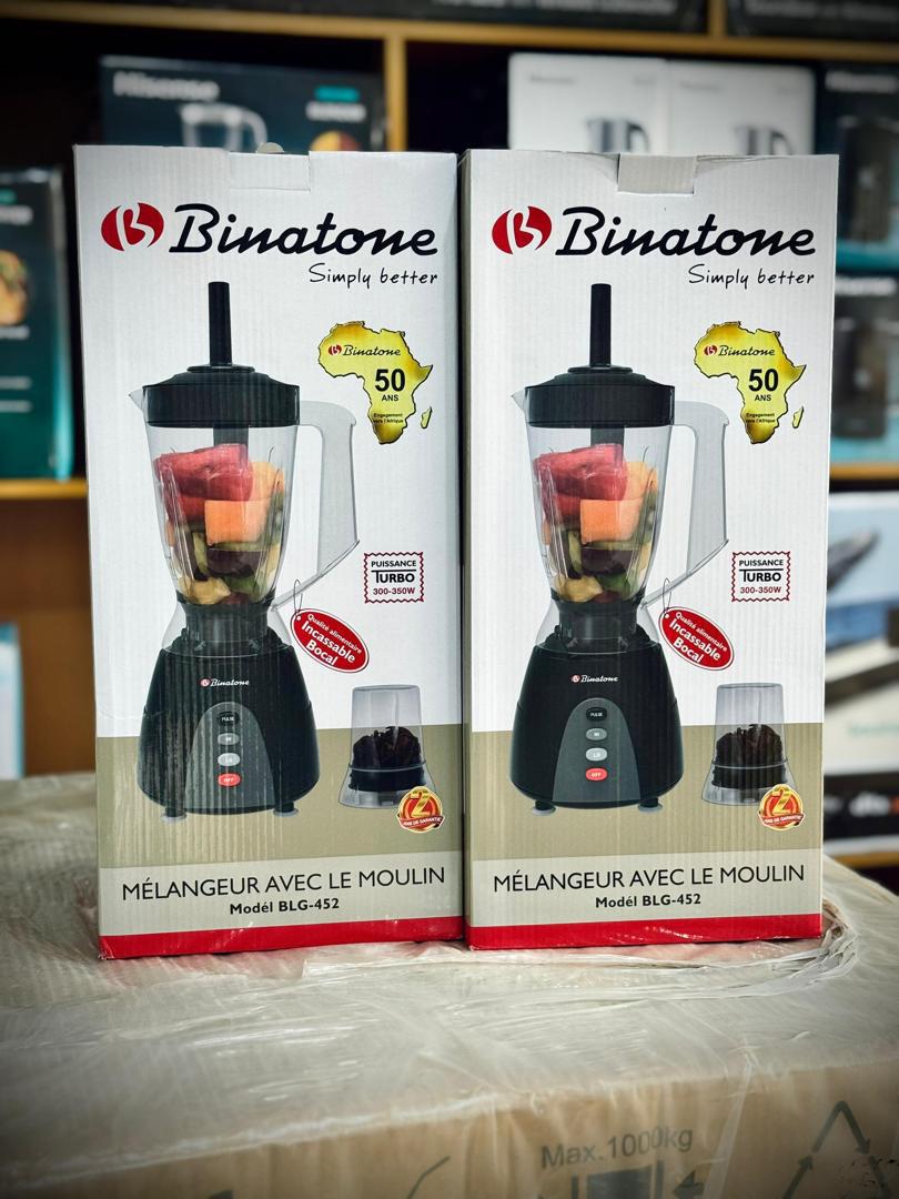 Blender Binatone 2 en 1 modèle BLG-452